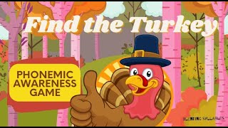 🦃 Thanksgiving Listening Game 🦃 | Brain Break | Phonemic Awareness | Blending Syllables