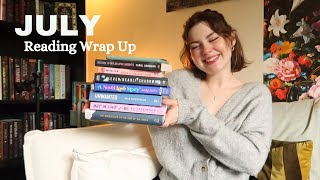 All the books I read in July - my favorite was a TARZAN RETELLING???