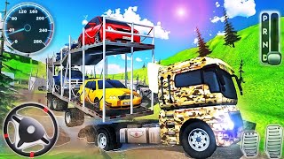 Extreme Offroad Army Truck Simulator - Military Solder Transport Jeep Driving 2024: Android GamePlay