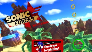 speedrunning the sonic forces demo