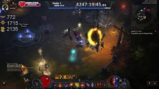 Day 814: (Worlds First) Diablo 3 100% Solo Non Seasonal Speedrun w/RoS & Necro (ENVTuber)