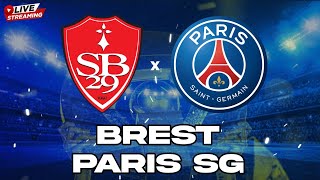 BREST - PSG LIVE MATCH // MATCH EN DIRECT DE LIGUE 1 ( brest - paris ) ALLEZ PARIS !!