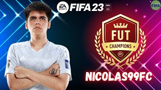 NICOLAS99FC VS DEMBOU0809 - FIFA 23 FUT CHAMPIONS | WL