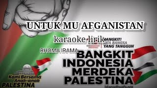 BUAT MU AFGHANISTAN-RHOMA IRAMA KARAOKE LIRIK PERS kedyboard korg pa600 @ REYVANS MUSIC