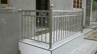 stainless steel railing new design🔥🔥 स्टैनलेस् स्टील रेलिंग price,