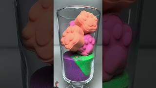 Very Satisfying and Relaxing Kinetic Sand ASMR Drop and Squish #satisfying #relaxing #satisfaction