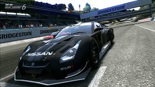 Gran Turismo 6 GT500 Community Liga Rennen 6 Trial Mountain mit Nissan GT-R GT500 Stealth