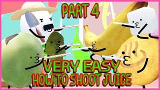 Roblox - Part 4 How to Shoot Juices in Juice Party - Secret Staycation