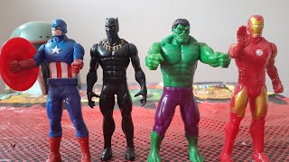 6inc MARVEL Figures full set HASBRO