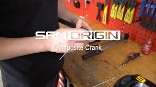 SRM Origin Composite Crank Installation