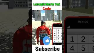 Lamborghini Monster Truck Code In Indian bike driving 3d