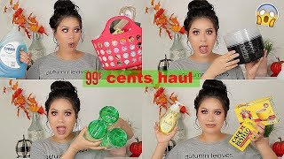 99 CENTS STORE HAUL + SOOOOO MANY GOOD THINGS | TANIAXO