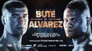 #ButeAlvarez Feb 24th, 2017 LUCIAN BUTE to challenge ELEIDER ALVAREZ for the WBC SILVER BELT