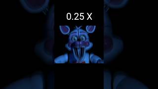 FNaF 5: Sister Location - Funtime Foxy Jumpscare 0.25x - 2x speed