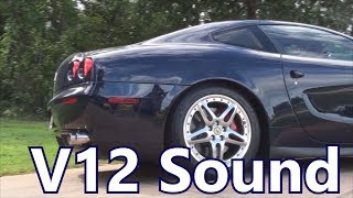 Ferrari 612 Scaglietti V12 sound!! Ferrari Challenge 2018