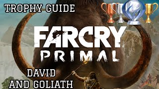 🏆 FAR CRY PRIMAL (PS4) TROPHY GUIDE: "David and Goliath" – 100% PLATINUM Roadmap 🏆