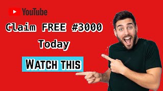 Claim FREE #3000 Today. 100% Legit