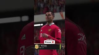 The CR7 celebration is now in #FIFA23 🔥 #фифа23 #fifa #ultimateteam #cristianoronaldo #cristiano