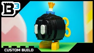 Custom LEGO Nintendo Bob-omb Figure