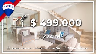 Sobrado com 3 dormitórios à venda, 224 m² por R$ 499.000 - Jardim Paulista - Várzea Paulista/SP