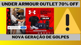 Under Armour Outlet: 70% de Desconto ou Golpe?