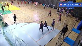 Denmark vs Malaysia / Foam Men / Dodgeball World Championships 2024