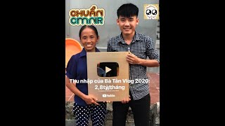 BàTân Vlog:Doanh thu 2020 của Bà Tân Vlog 2,8tỷ/tháng ??? Chỉ 2phút