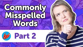 Tricky Words #24 | Most Commonly Misspelled Words | Part 2 | Made by Red Cat Reading