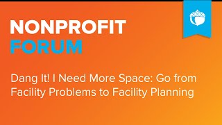 Dang It! I Need More Space: Go from Facility Problems to Facility Planning