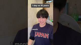 If people lived in Japan from 1 day to 10 years…