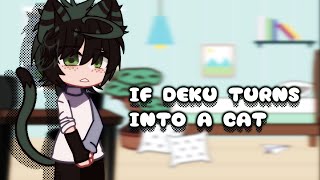 | If Deku turns into a cat! | Bkdk | By: Qwugi | MHA |