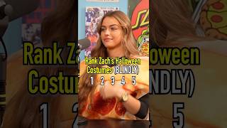 Rank ZACH’S HALLOWEEN Costumes With JUMO! #shorts #halloween #costume #superhero #disney #ranking