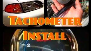 Civic Tach install