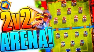 2v2 ARENA !!  - CLASH ROYALE CZ Lets Play w/ BRÁCHA - ZÁBAVNÉ MOMENTY