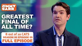 Where Does The 2008 Wimbledon Tennis Final Rank? | 8 Out of 10 Cats Series 6 Episode 5 | Jimmy Carr