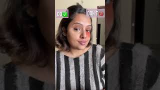 Undereyes correction the correct way | How to correct conceal dark circles and pigmentation #shorts