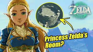 What's inside Princess Zelda's room? ZELDA Tears of The Kingdom #zeldatotk