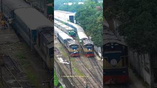 Train movement in Dhaka Wash pit