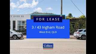 3/43 Ingham Road, West End - For Lease