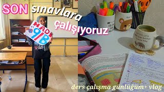 SON SINAVLARA CALIŞIYORUZ — Ders Çalışma Günlüğüm | Nisaa