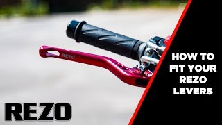 How To Fit Your REZO Levers