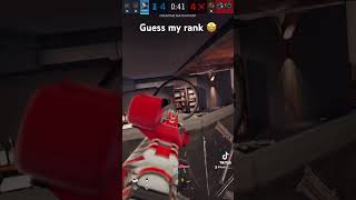 Azami ace 😵 #rainbowsixsiege #ranked #shorts