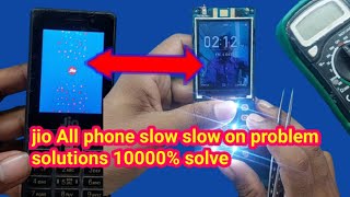 jio f220b slow slow on problems solution |jio phone hang on problem solution