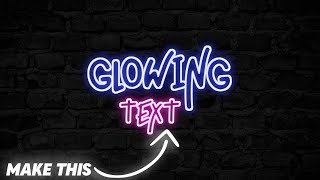 Glowing Text Effect Editing In Pixellab!🔥👌🏻| By MS TIPS AND TRICKS!