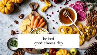 Baked Goat Cheese Dip