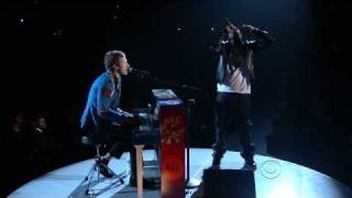 Coldplay Feat Jay Z - Lost & Viva La Vida Live @ Grammy's 2009 HD