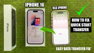 iPhone 16 Troubleshooting: Quick Start Not Detecting Old iPhone for Data Transfer *SOLVED*