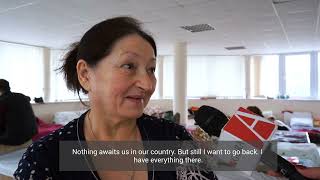 Lyubov (62) from Odesa, Ukraine, found refuge in Moldova