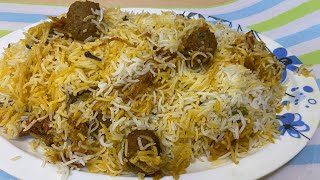 BEST KOFTA BIRYANI BANANE KA TARIKA | HOW TO MAKE MEATBALLS BIRYANI AT HOME