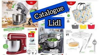 catalogue lidl de 22 février 2024 // #catalogue  #lidlfrance